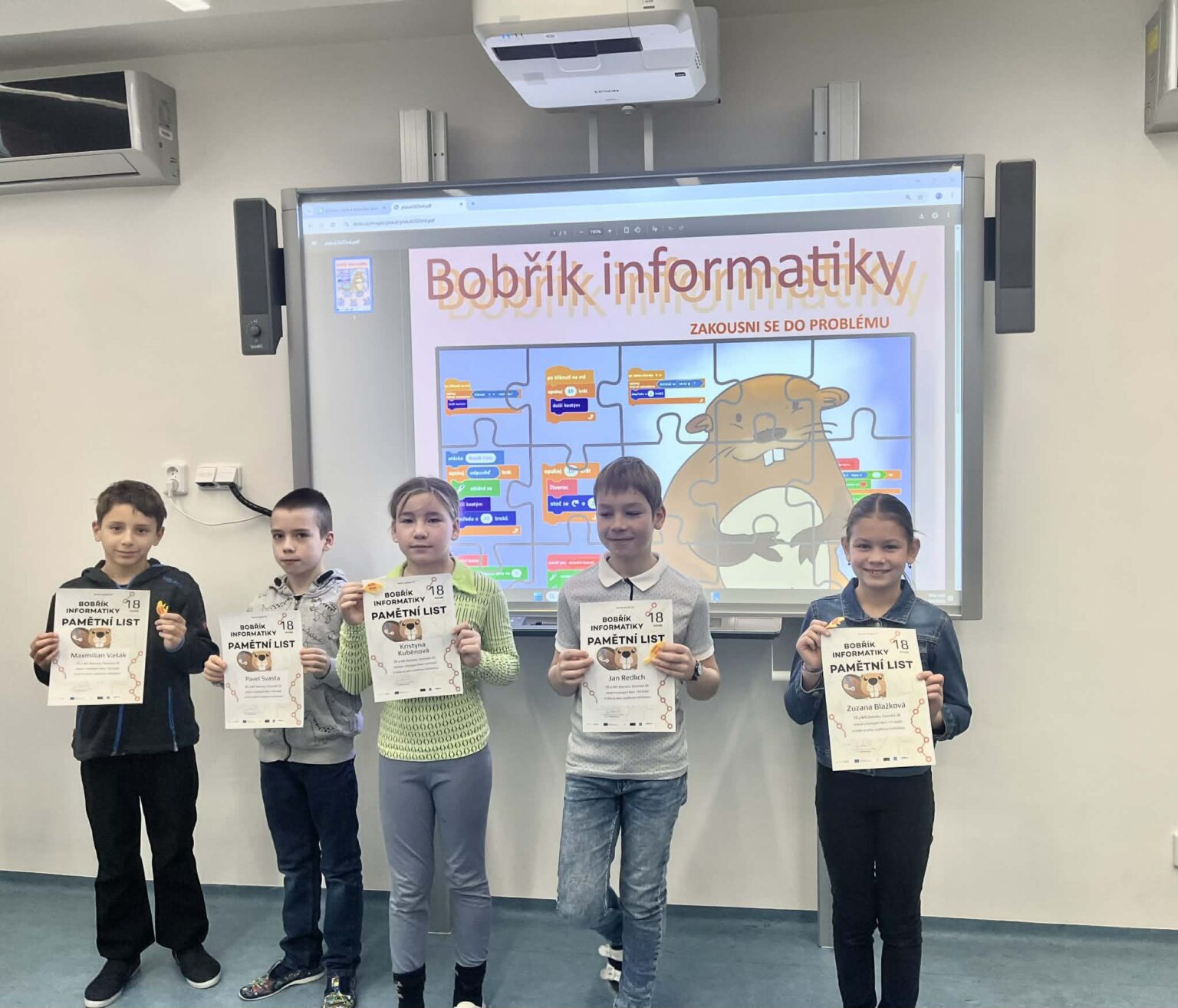 Úspěšní řešitelé